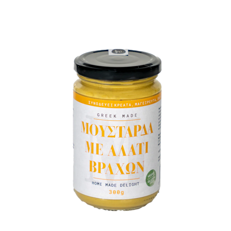DeliRoom Mustard with Rock Salt 300gr