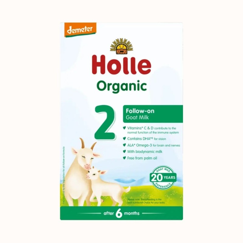 Organic Baby Goat Milk 6+ months No.2 Holle 400gr