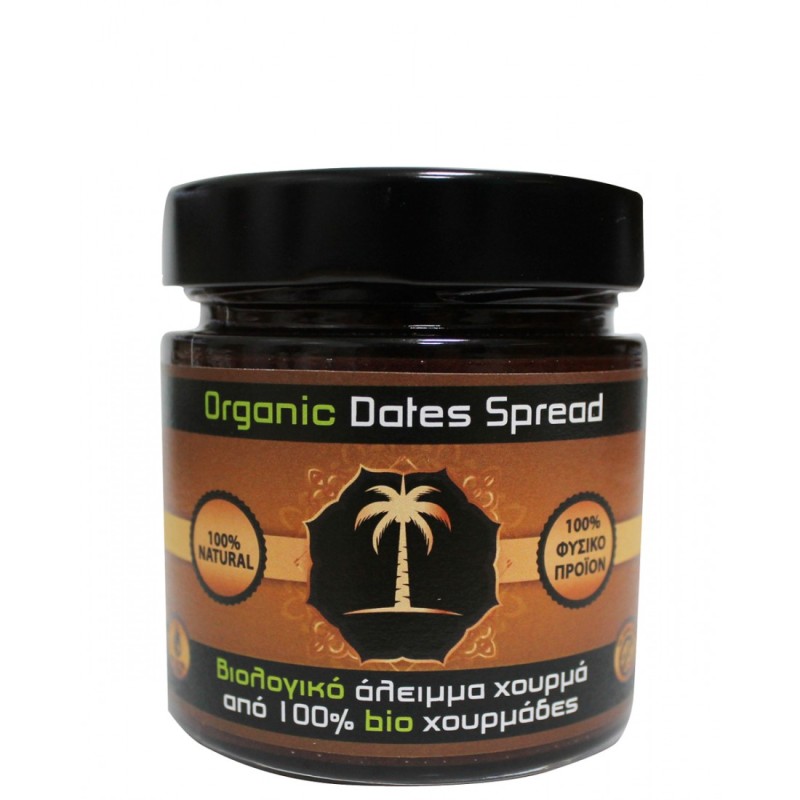 Organic Date Spread Without Sugar Health Trade 250gr