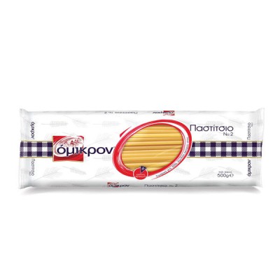 Pasta for Pastitsio No.2 Omicron 500gr