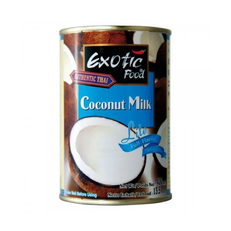Light Coconut Milk with 6% Fat Exotic Food 400gr
