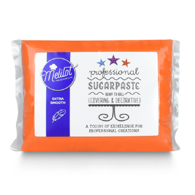 Sugar paste Orange 1kg Melilot Professional