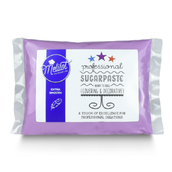 Lilac Sugar Paste 1kg Melilot Professional
