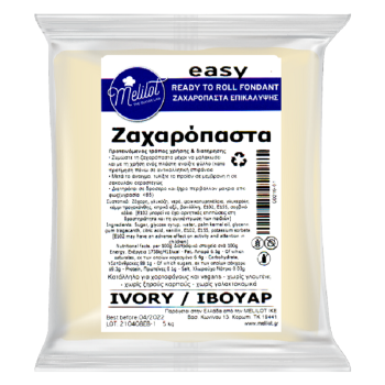 Ivory sugar paste 250gr. Melilot Easy