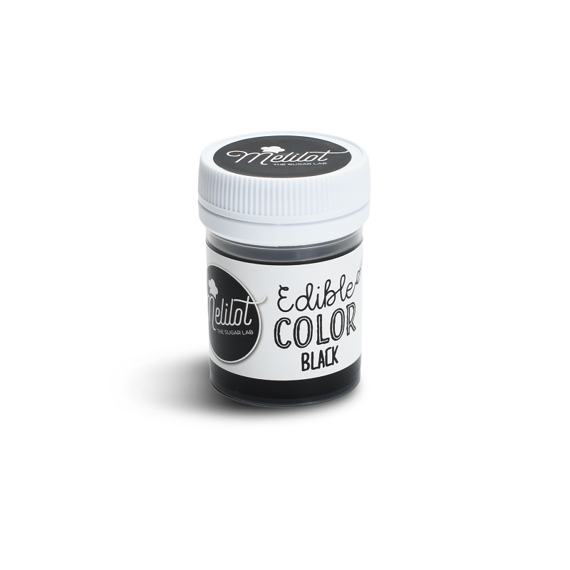 Melilot Pastry Color Paste Black 40g