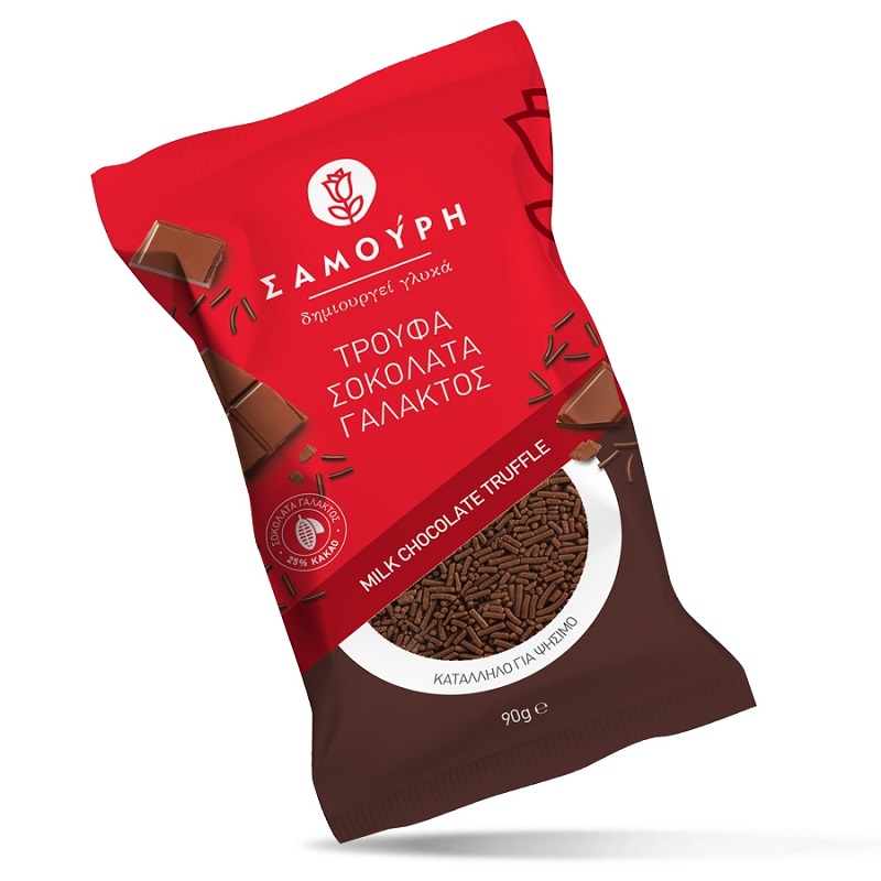 Milk Chocolate Truffle 90gr SAMOURI