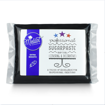 Black Sugar Paste 1kg Melilot Professional