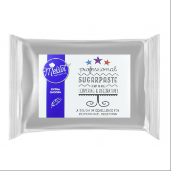 Sugar paste Gray 250gr Melilot Professional