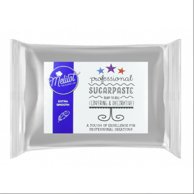 Sugar paste Gray 250gr Melilot Professional