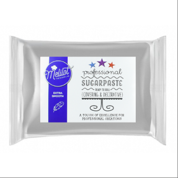 Sugar paste Gray 1kg Melilot Professional
