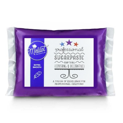 Sugar paste Purple 1kg Melilot Professional
