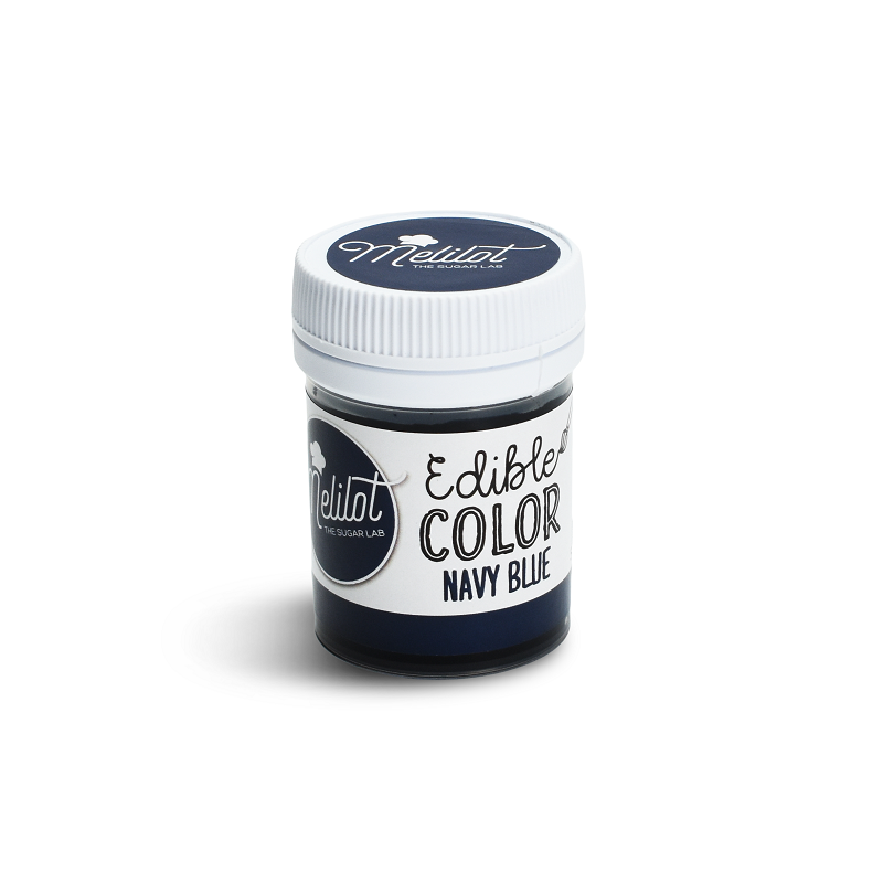 Melilot Pastry Color in Paste Navy Blue 40g