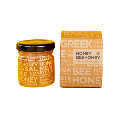 Orange Honey Mini Luxury Line HoneyBeeHoney 50gr