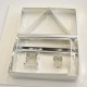 3D Gingerbread House Christmas Cookie Cutter Set 13x10x10cm.