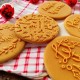 Christmas Sugarpaste Stamp with Christmas Pattern with Reindeer and Snowflakes