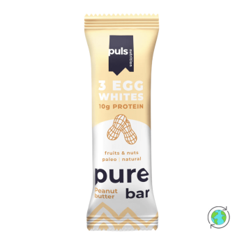 Protein Bar Peanut Butter with 3 Egg Whites Puls Nutrition 50gr