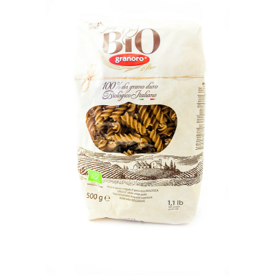 Whole Grain Screws 500g Granoro Bio Granoro