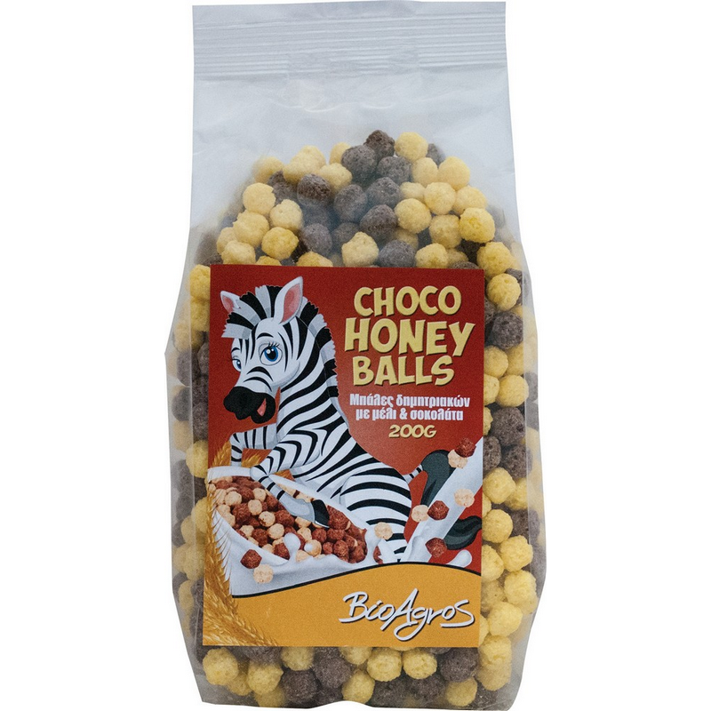 Cereal Balls with Chocolate & Honey 200g Bioagros Bio Bioagros