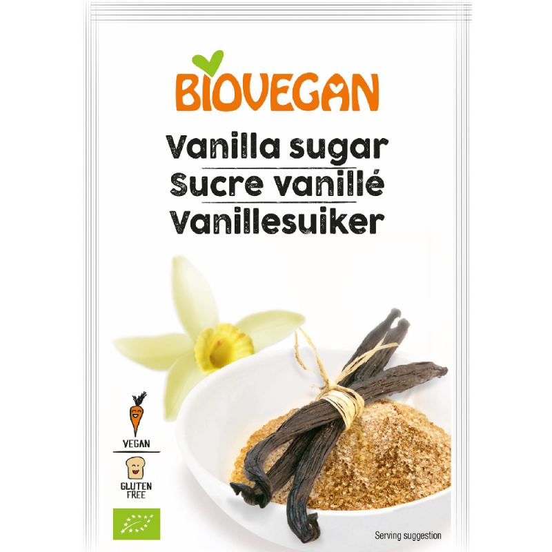 Vanilla Sugar 4x8g Biovegan Bio Biovegan