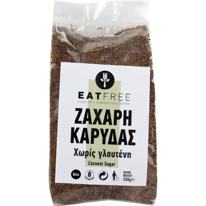 Gluten-free Coconut Sugar 250g Eat Free Bio EatFree