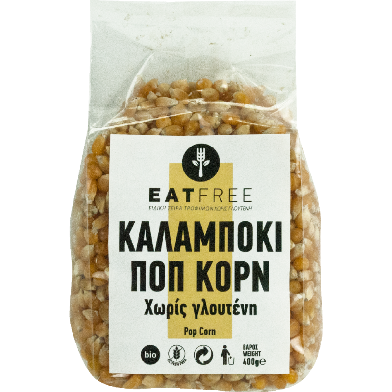 Gluten-free Popcorn 400g Eat Free Bio EatFree