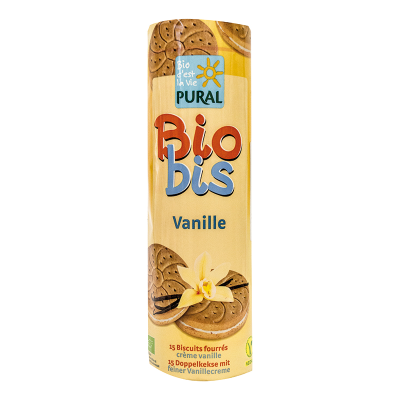 Cookies with Vanilla Filling 300g Pural Bio Pural