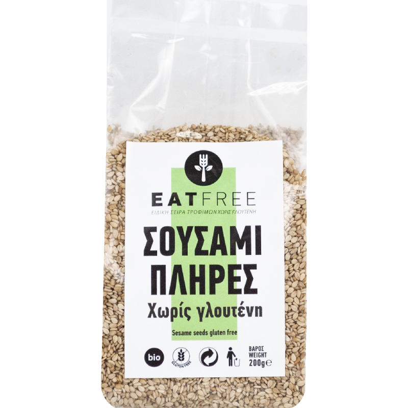 Sesame Whole Gluten Free 200g Eat Free Bio EatFree