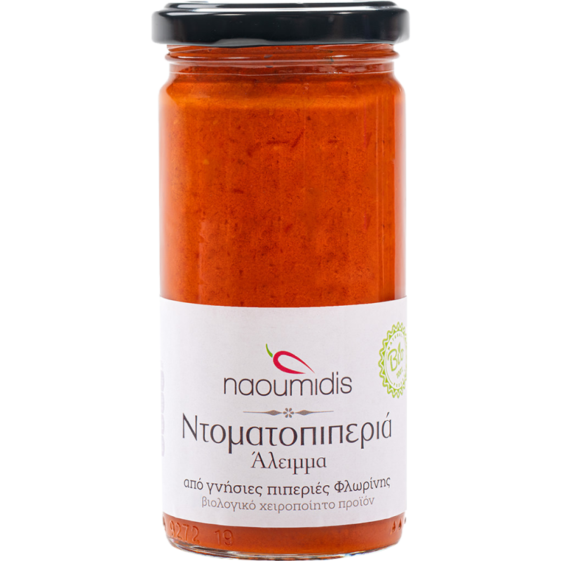 Tomato Pepper Spread 260g Naoumidis Bio Naoumidis