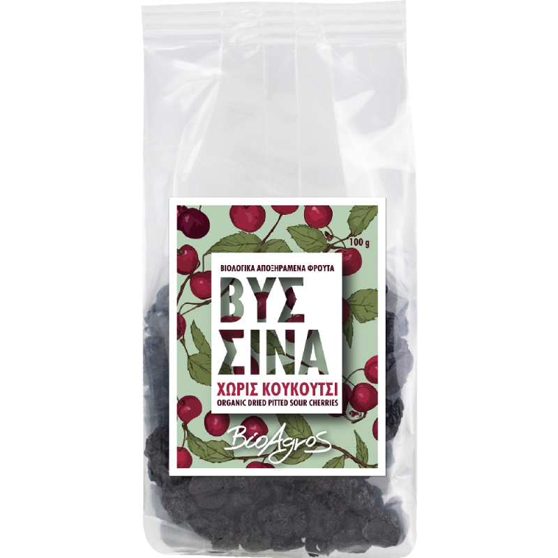 Dried Sour Cherries, Seedless 100g Bioagros Bio Bioagros