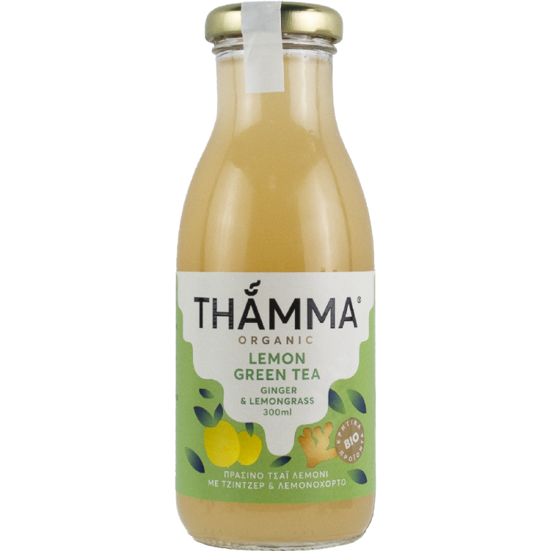 Green Tea with Lemon (Ice Tea) 300mL Thamma Bio Thamma