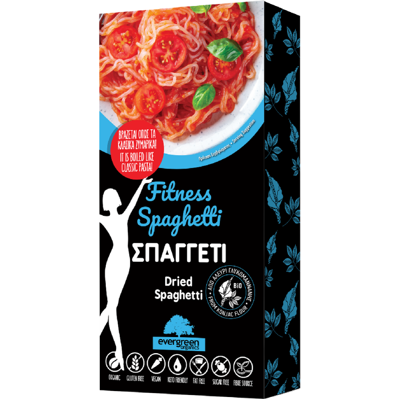 Gluten-free Glucomannan Spaghetti 80g Fitness Pasta Bio Fitness Pasta