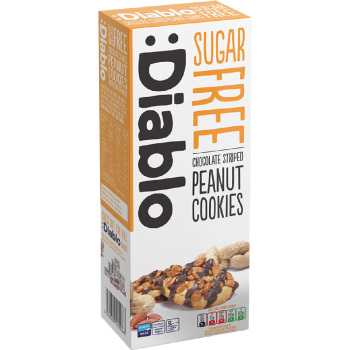 Chocolate & Peanut Cookies without sugar 150g Diablo