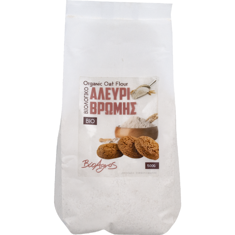 Organic Oat Flour 500g Bioagros