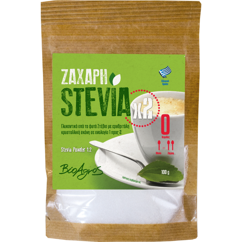 Stevia 1:2 100g Bioagros Bioagros