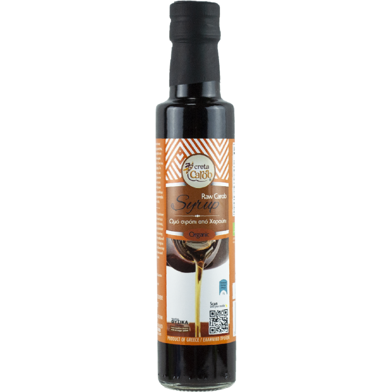 Raw Carob Honey 350g Creta Carob Bio Creta Carob