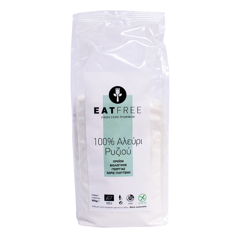 Organic Gluten-Free Rice Flour 500g Eat Free