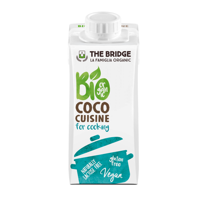Coconut Cooking Cream 200mL Bridge Bio The Bridge