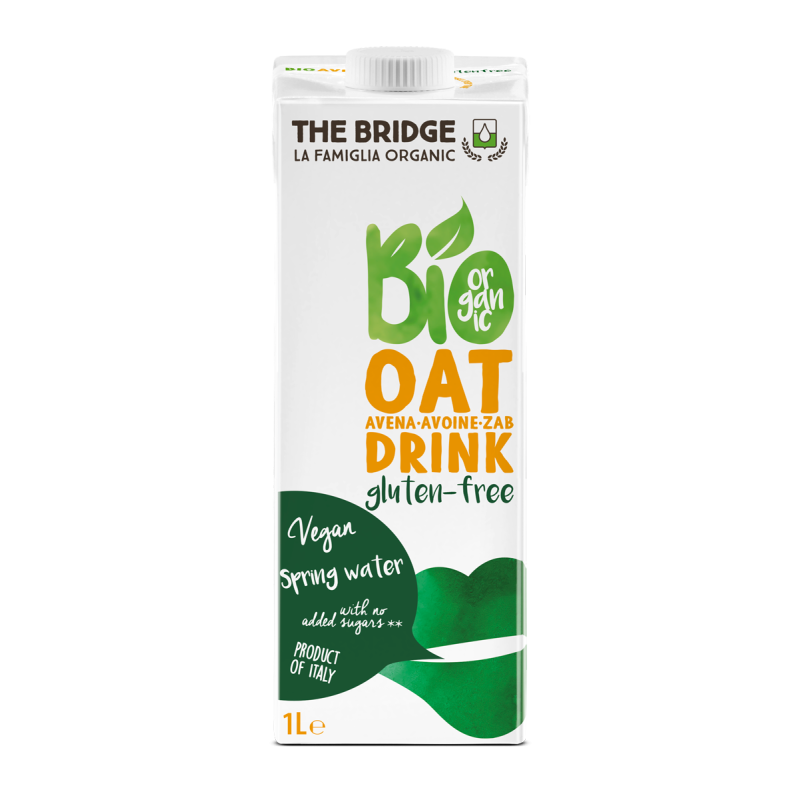 Gluten-free Oat Drink 1L Bridge Bio The Bridge