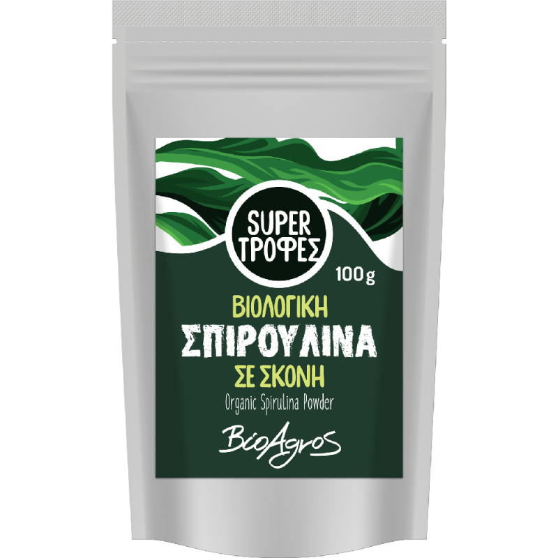 Organic Spirulina powder 100g Bioagros