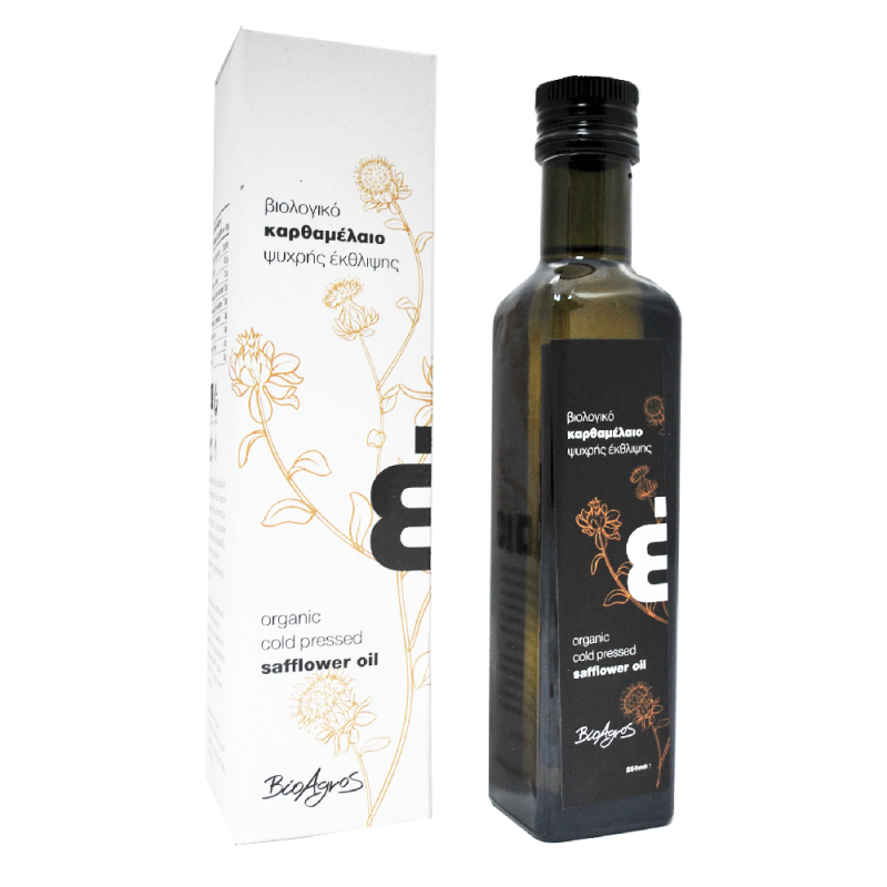 Organic Cold Pressed Safflower Oil 250mL Bioagros