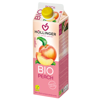 Peach Juice 1L Hollinger Bio Hollinger
