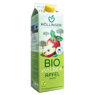 Apple Juice without sugar 1L Hollinger Bio Hollinger