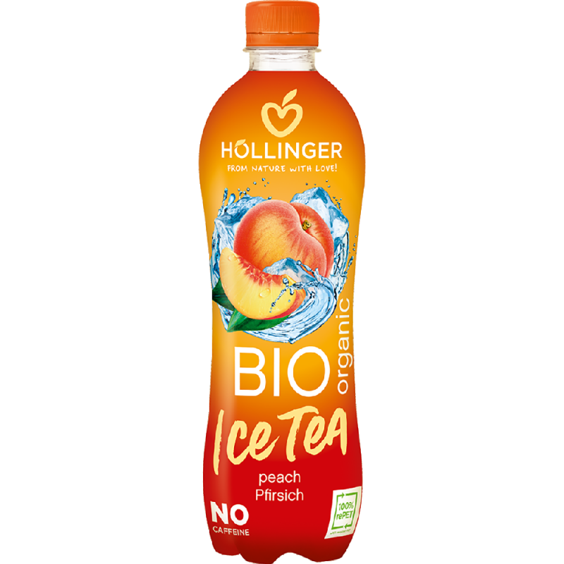 Organic Cold Peach Tea Hollinger 500gr