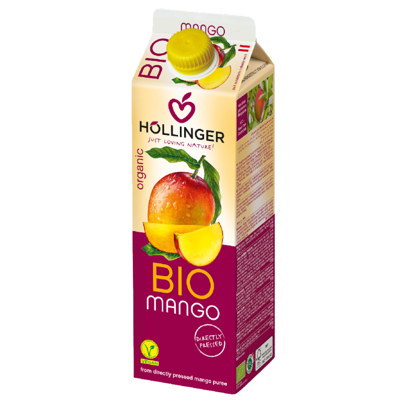 Mango Juice 1L Hollinger Bio Hollinger