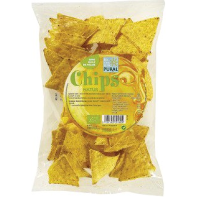 Corn Chips with natural flavor 125g Pural Bio Pural