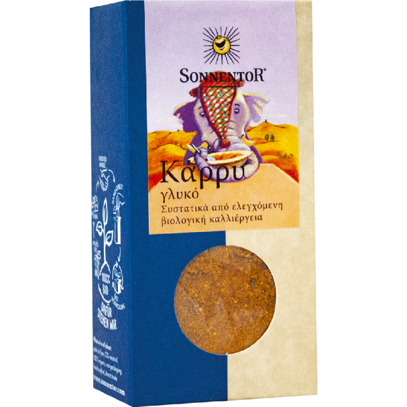 Curry Sweet 50g Sonnentor Organic Sonnentor