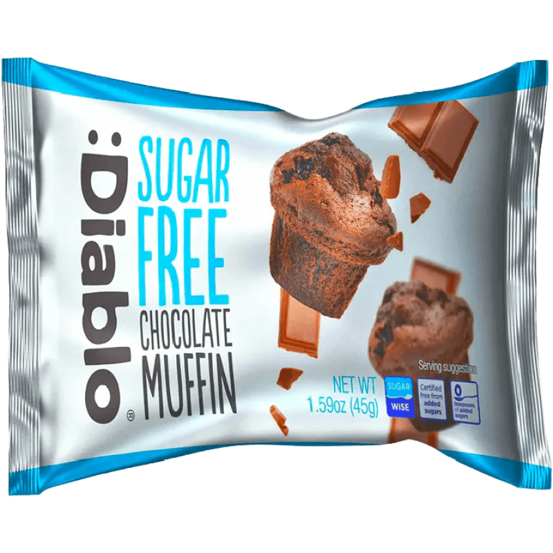 Sugar-free Chocolate Muffin 45g Diablo Diablo