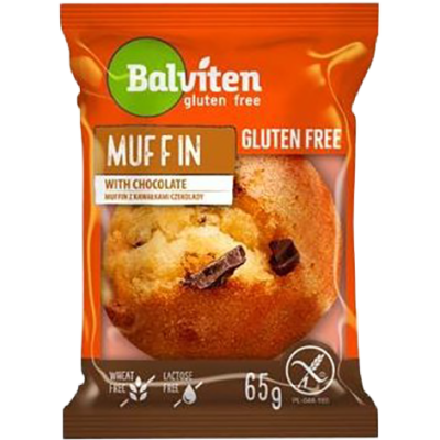 Gluten-free Dark Chocolate Muffin 65g Balviten Balviten