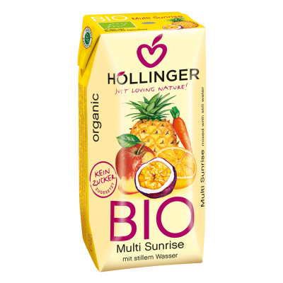 Sunrise Tropical Fruit Cocktail Juice Sugar Free 200mL Hollinger
