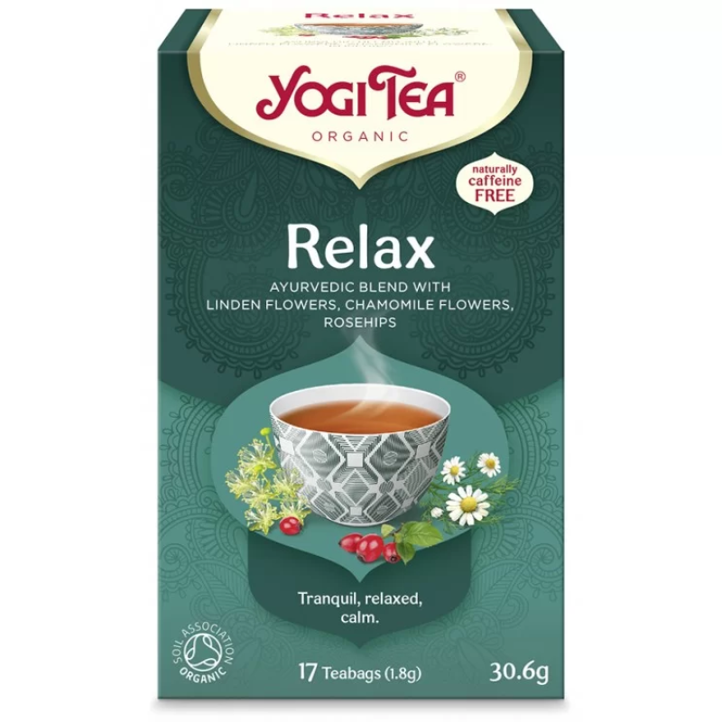 Organic Relax Yogi Tea 17 Sachets 30.6gr